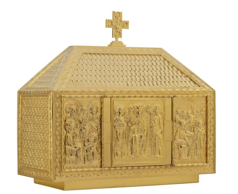 Neo-Romanesque tabernacle
