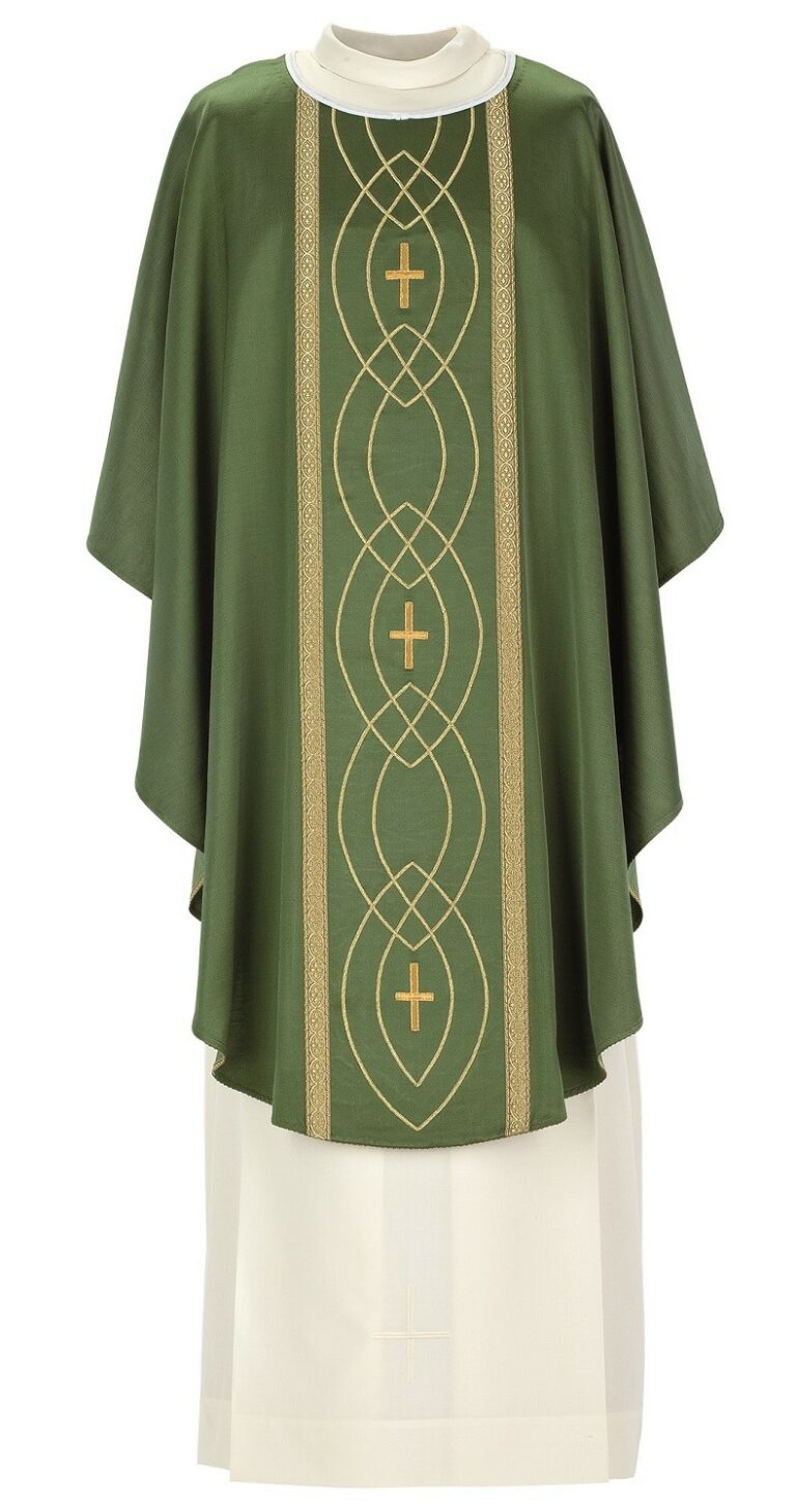 Hand embroidered chasuble A11