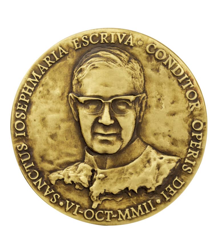 medalla san josemaria