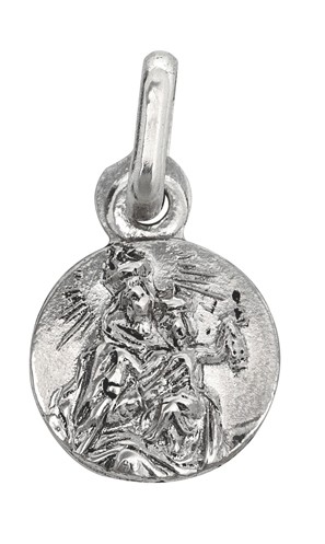 Medalla escapulario Virgen del Carmen 9 mm