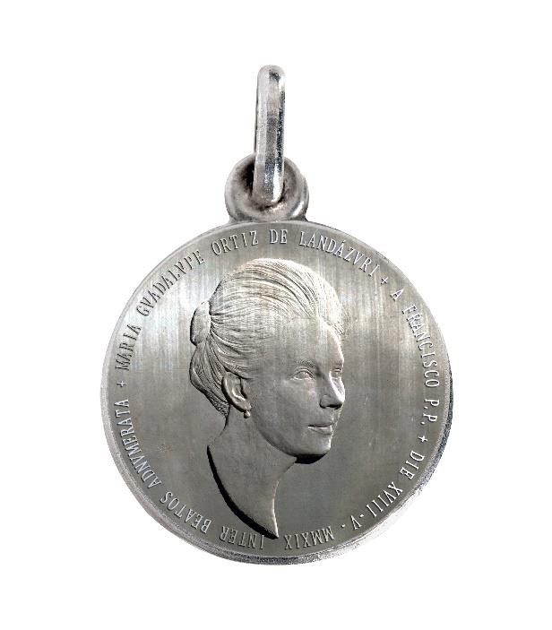 Medalla conmemorativa plata Guad