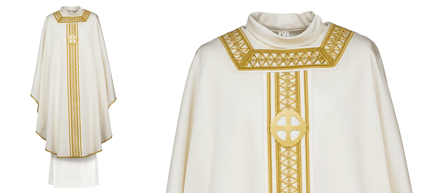 casulla ideal para ordenacion sacerdotal