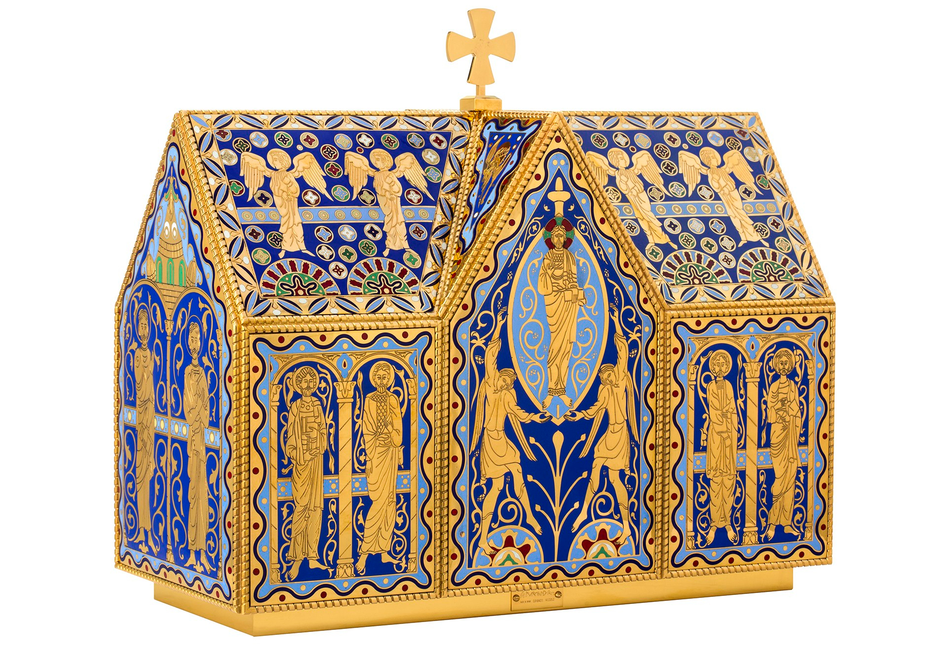 Enamel and gold tabernacle