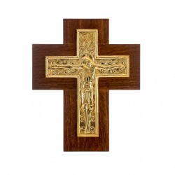 Romanesque wall crucifix