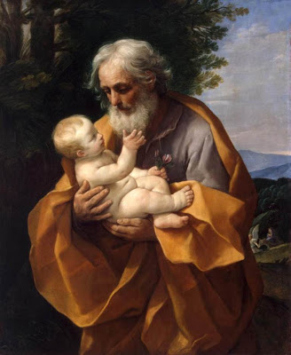 guido reni saint joseph with child shermitage museum st petersburg 1635