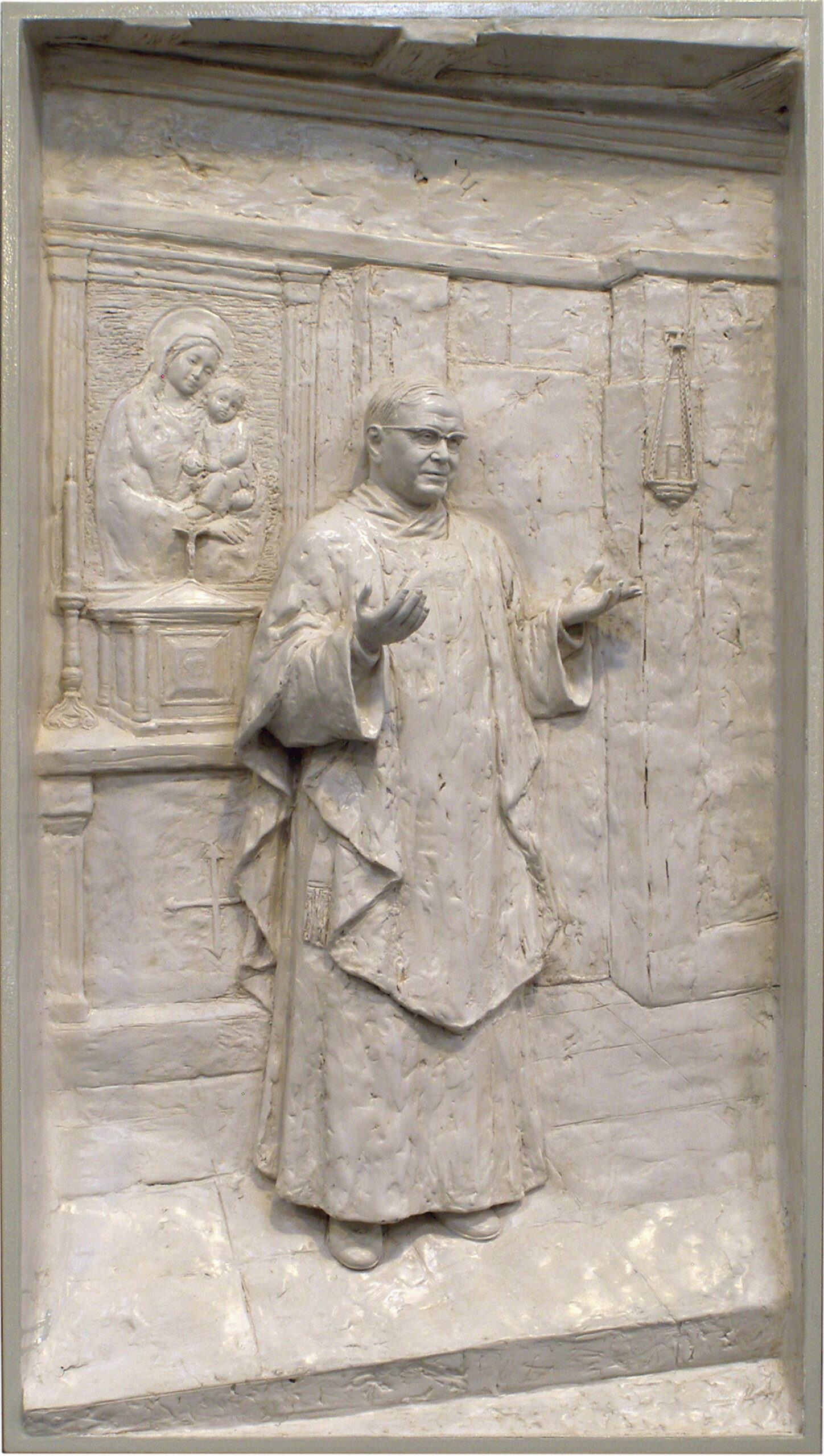 s josemaria in resin scaled