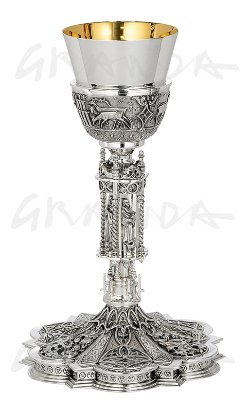  chalice loaded with iconography