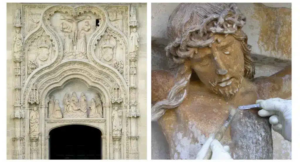 restaurar o reemplazar arte sacro